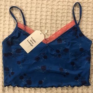 Detailed Lace tank top